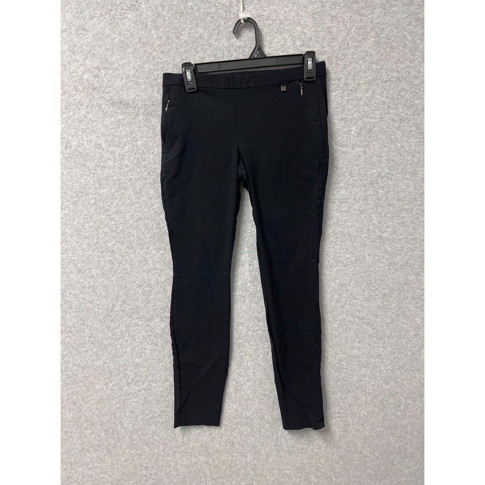 Calvin Klein Dress Pants Womens 4 Black High Rise Skinny Leg Formal Business